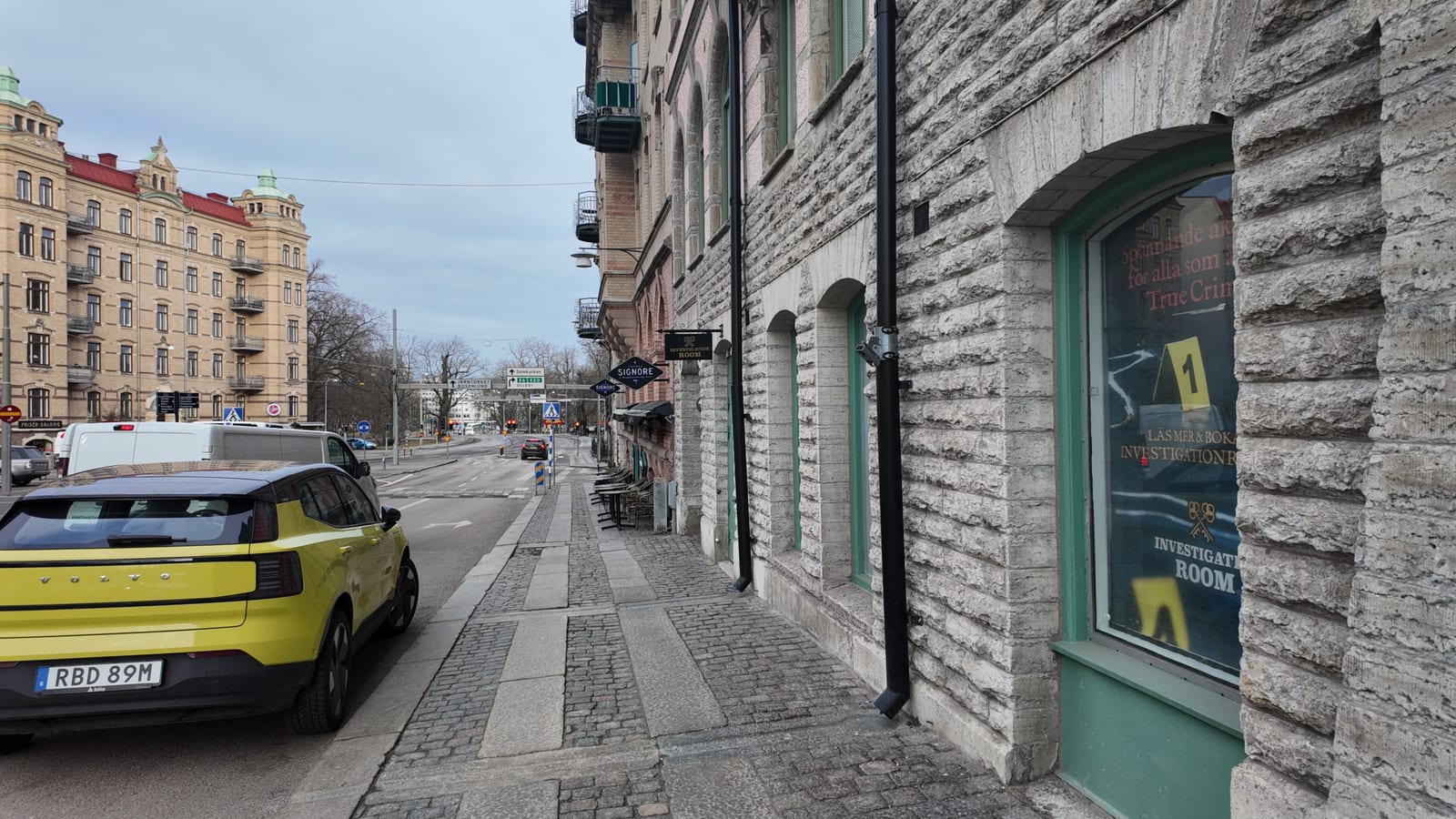 Butikslokal 116 kvm med skyltfönster på Vasaplatsen 6 i Vasastaden, Göteborg